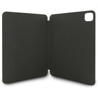 Karl Lagerfeld Saffiano Magnetic Karl & Choupette iPad Pro 11" 2024 knygos viršelio dėklas - juodas