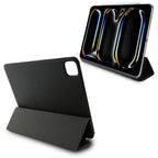 Karl Lagerfeld Saffiano Magnetic Karl & Choupette iPad Pro 11" 2024 knygos viršelio dėklas - juodas