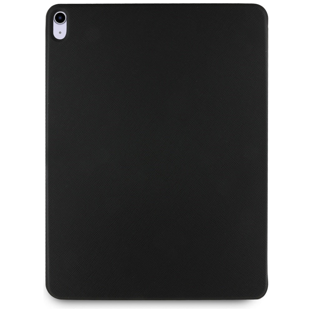 Karl Lagerfeld Saffiano Magnetic Karl & Choupette iPad Air 13" 2024 Knygos viršelio dėklas - juodas