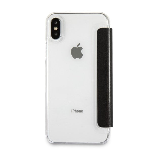 Karl Lagerfeld Signature Glitter dėklas iPhone X/XS – juodas -- iPhone X
