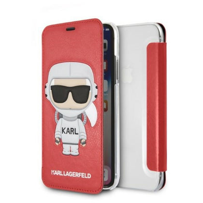 Karl Lagerfeld dėklas iPhone X/XS – raudonas -- iPhone X