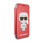 Karl Lagerfeld dėklas iPhone X/XS – raudonas -- iPhone X
