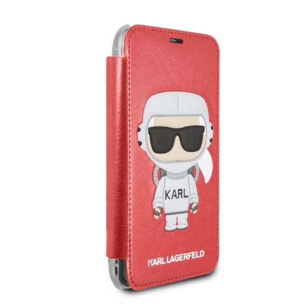 Karl Lagerfeld dėklas iPhone X/XS – raudonas -- iPhone X