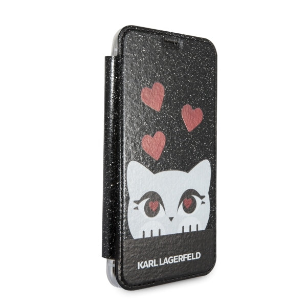 Karl Lagerfeld Valentine dėklas iPhone X/Xs – juodas -- iPhone X