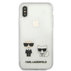 Karl Lagerfeld skaidrus dėklas iPhone XS Max -- iPhone XS Max