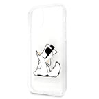 Karl Lagerfeld Choupette Fun dėklas iPhone 11/XR – skaidrus -- iPhone 11