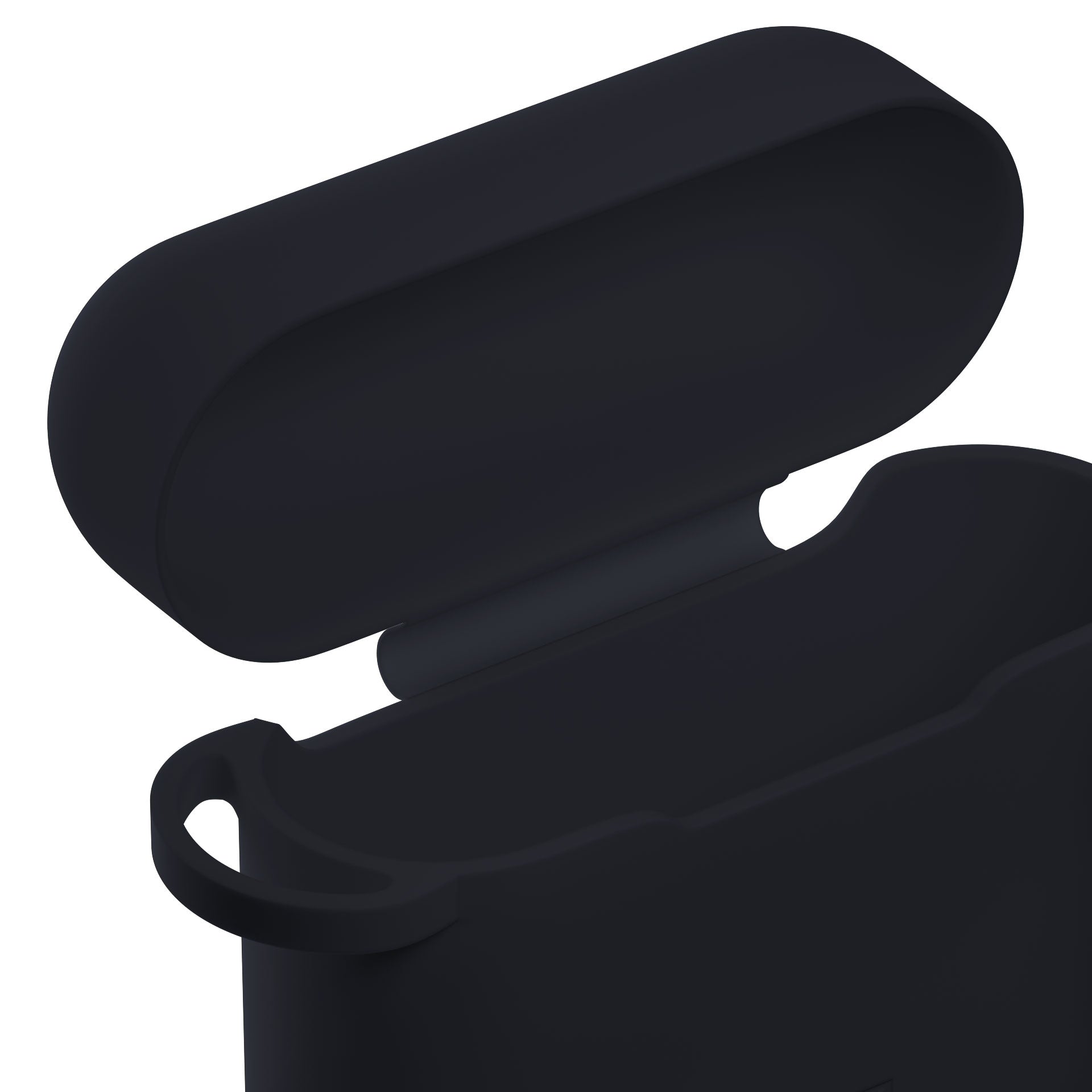 3mk silikoninis AirPods dėklas, skirtas Apple AirPods 3 gen. - juoda -- Apple AirPods 3rd gen.