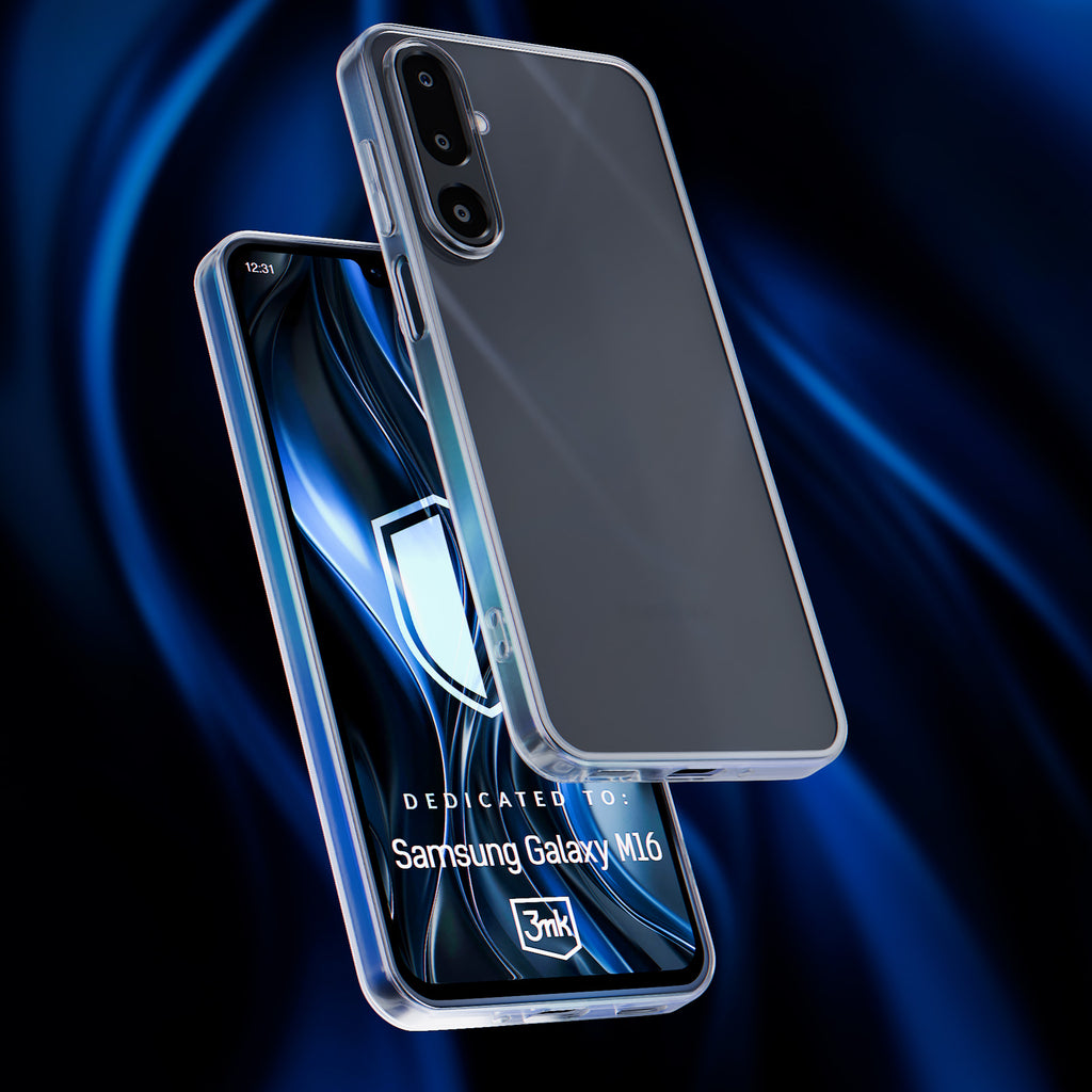 3mk Clear Case skirtas Samsung Galaxy M16 5G – skaidrus -- Samsung Galaxy M16