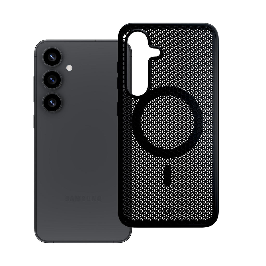 3mk COOLing MagCase, skirtas Samsung Galaxy S25+ - juodas