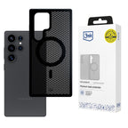 3mk COOLing MagCase, skirtas Samsung Galaxy S25 Ultra - juodas