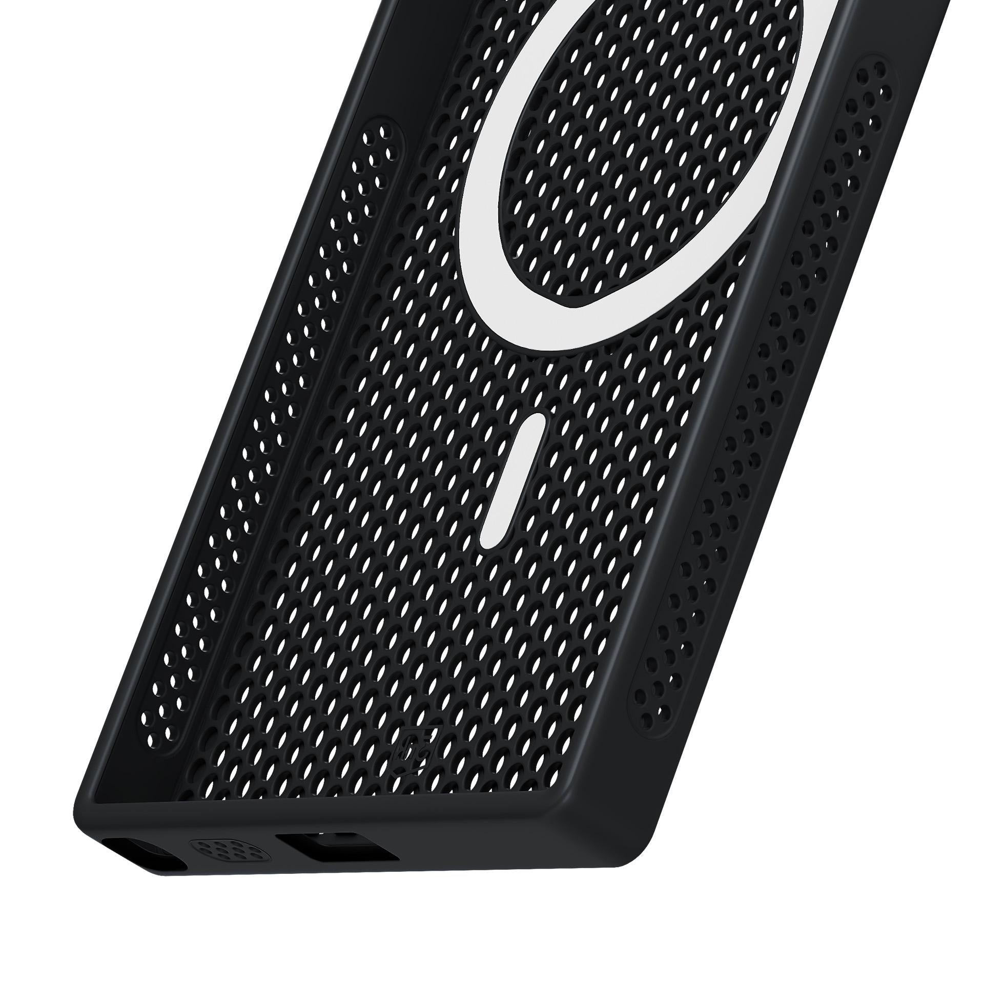 3mk COOLing MagCase, skirtas Samsung Galaxy S25 Ultra - juodas