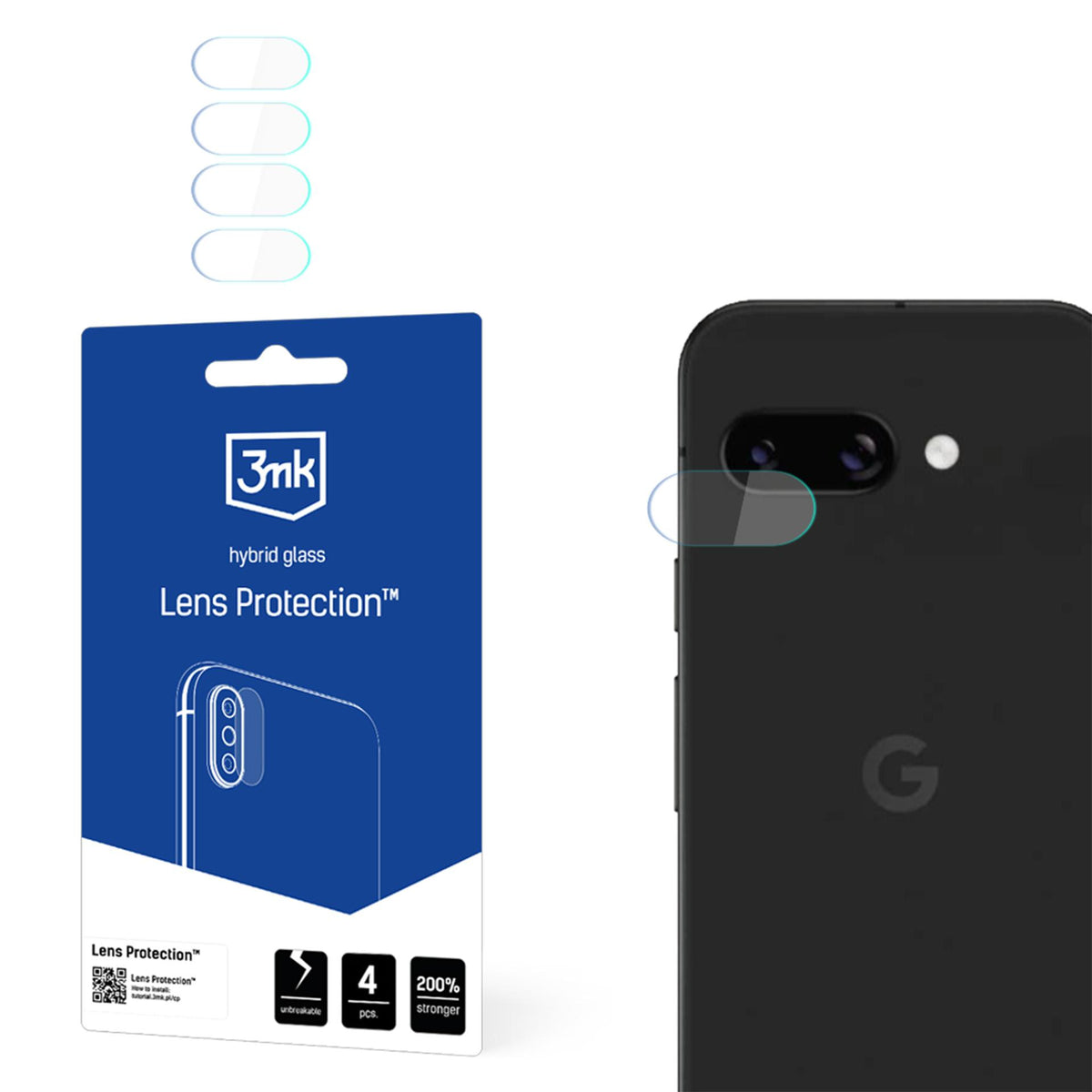 3mk Lens Protection Camera Glass for Google Pixel 9A