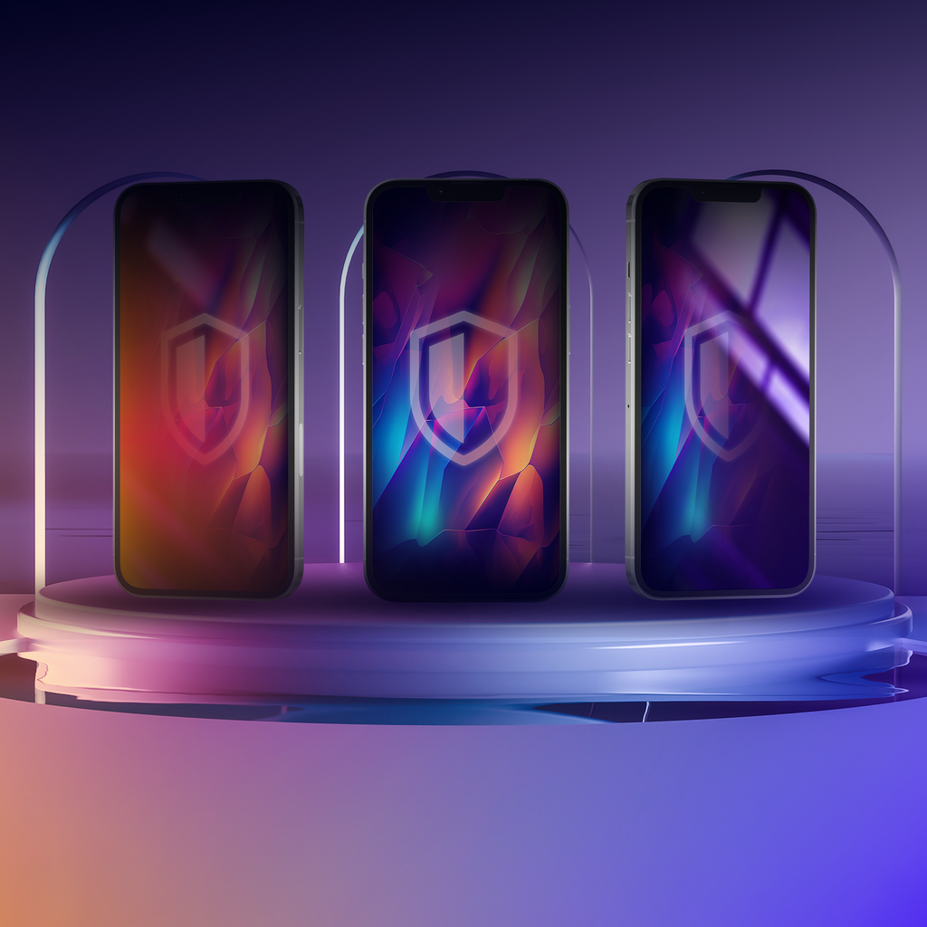 3mk Rainbow Privacy grūdintas stiklas, skirtas Apple iPhone 16e