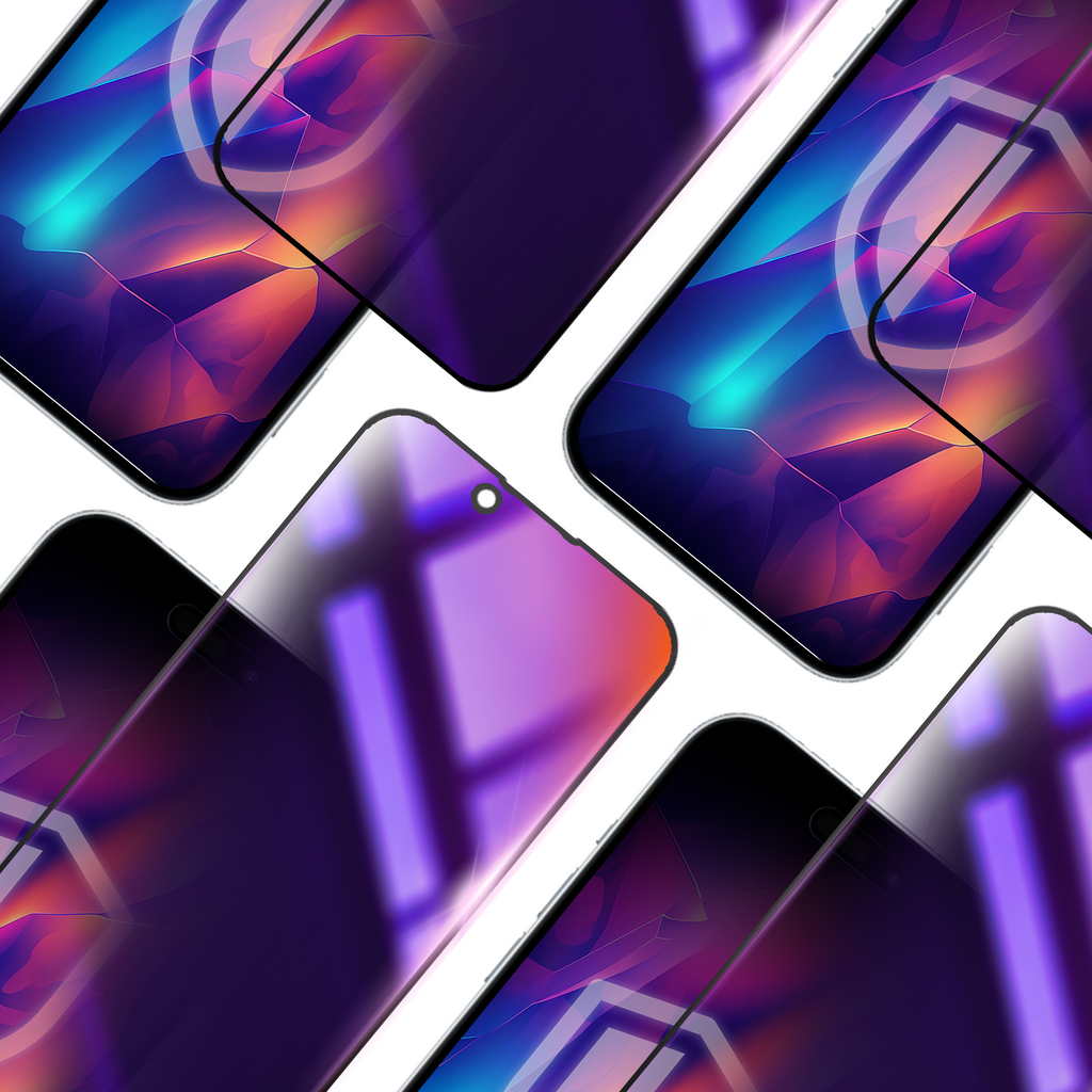 3mk Rainbow Privacy grūdintas stiklas, skirtas Apple iPhone 16e