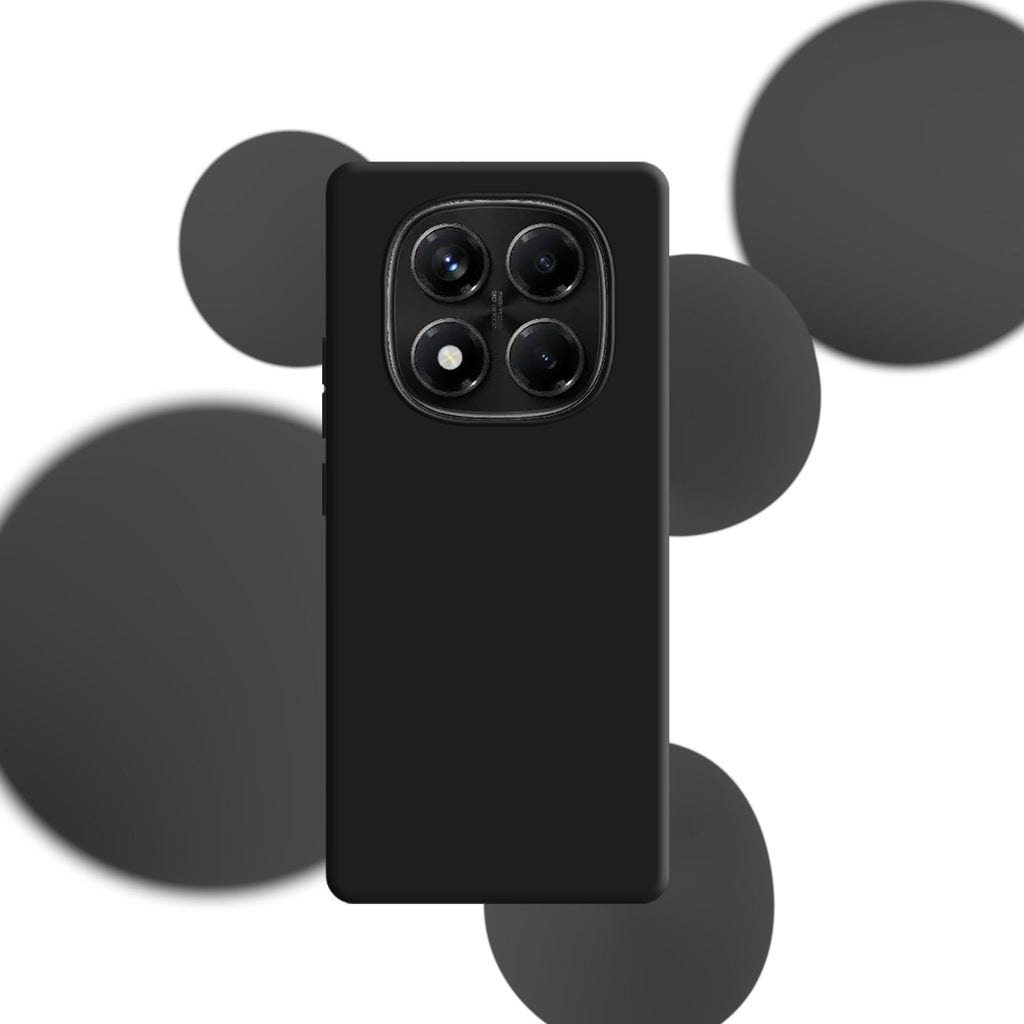 3mk silikoninis dėklas, skirtas Xiaomi Redmi Note 14 Pro 5G – juodas
