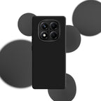 3mk silikoninis dėklas, skirtas Xiaomi Redmi Note 14 Pro 5G – juodas