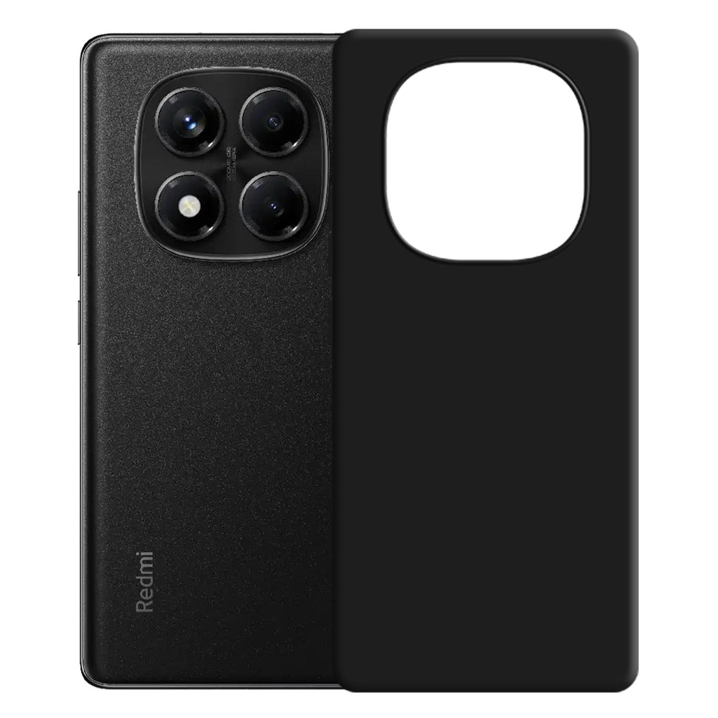 3mk silikoninis dėklas, skirtas Xiaomi Redmi Note 14 Pro 5G – juodas