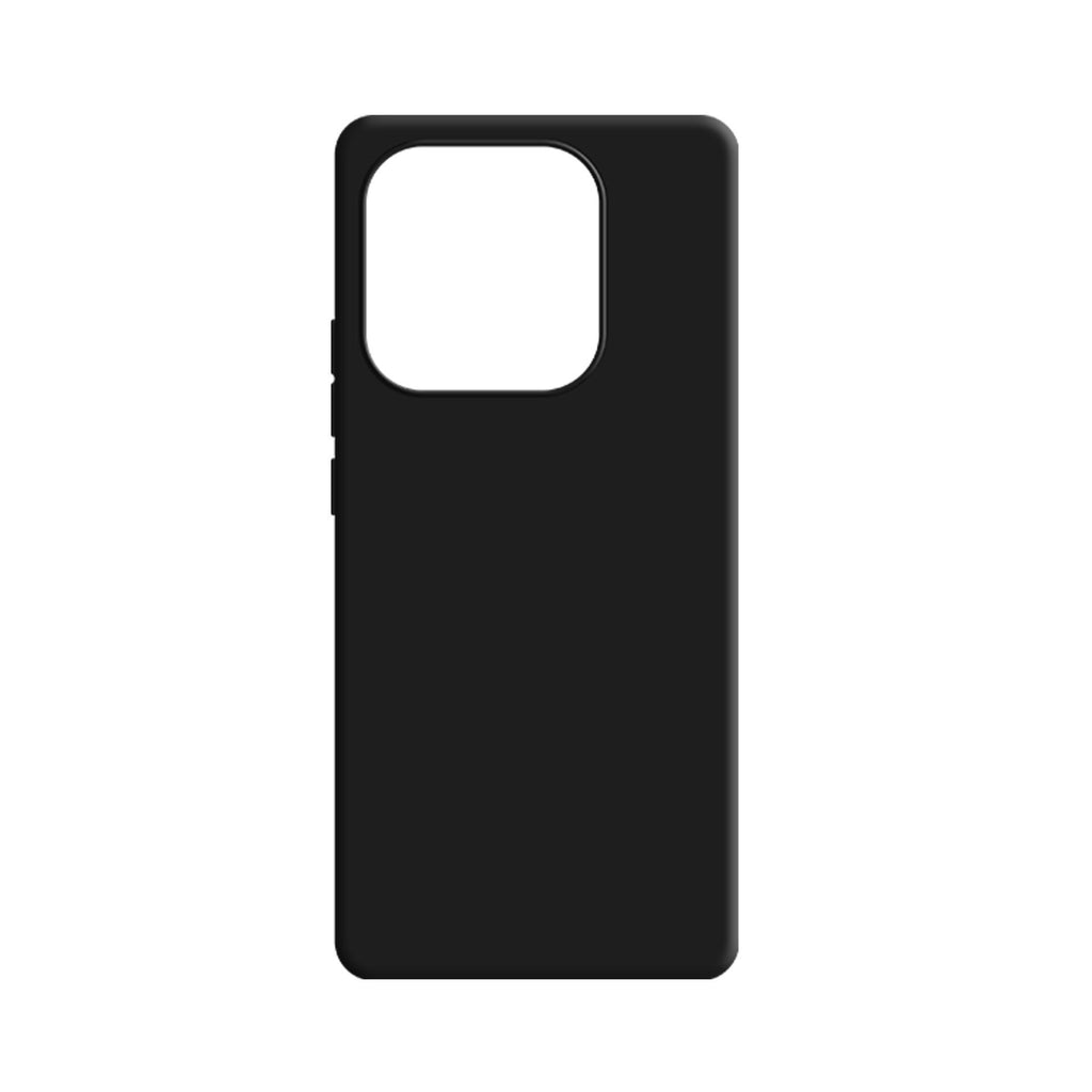 3mk silikoninis dėklas, skirtas Xiaomi Redmi Note 14 5G - juodas