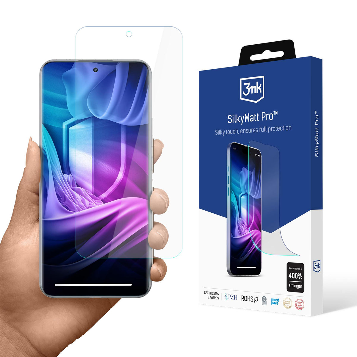 Matinė plėvelė 3mk Silky Matt Pro, skirta Realme 14 Pro+ -- Realme 14 Pro+