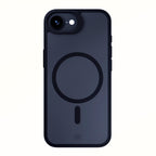 3mk Smoke MagCase, skirtas Apple iPhone SE4/16E – matinė juoda -- Apple iPhone SE4
