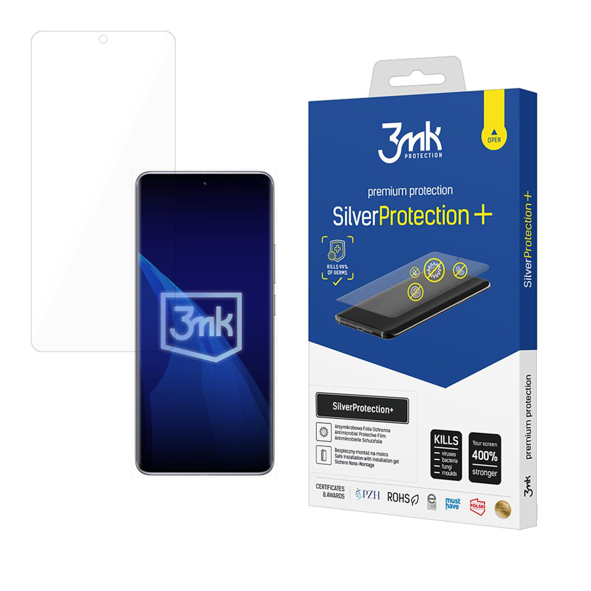 Apsauginė plėvelė 3mk SilverProtection+ skirta Xiaomi Poco X7 -- Xiaomi Poco X7