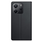 3mk piniginės dėklas, skirtas Xiaomi Redmi Note 14 4G - juodas