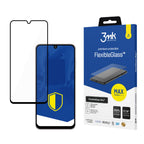 Hibridinis stiklas 3mk FlexibleGlass Max Black, skirtas Samsung Galaxy M16 5G -- Samsung Galaxy M16