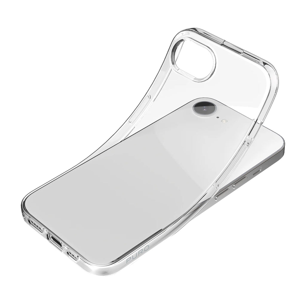 Skaidrus TPU dėklas iPhone 16e „Puro 0.3 Nude“ -- iPhone 16e