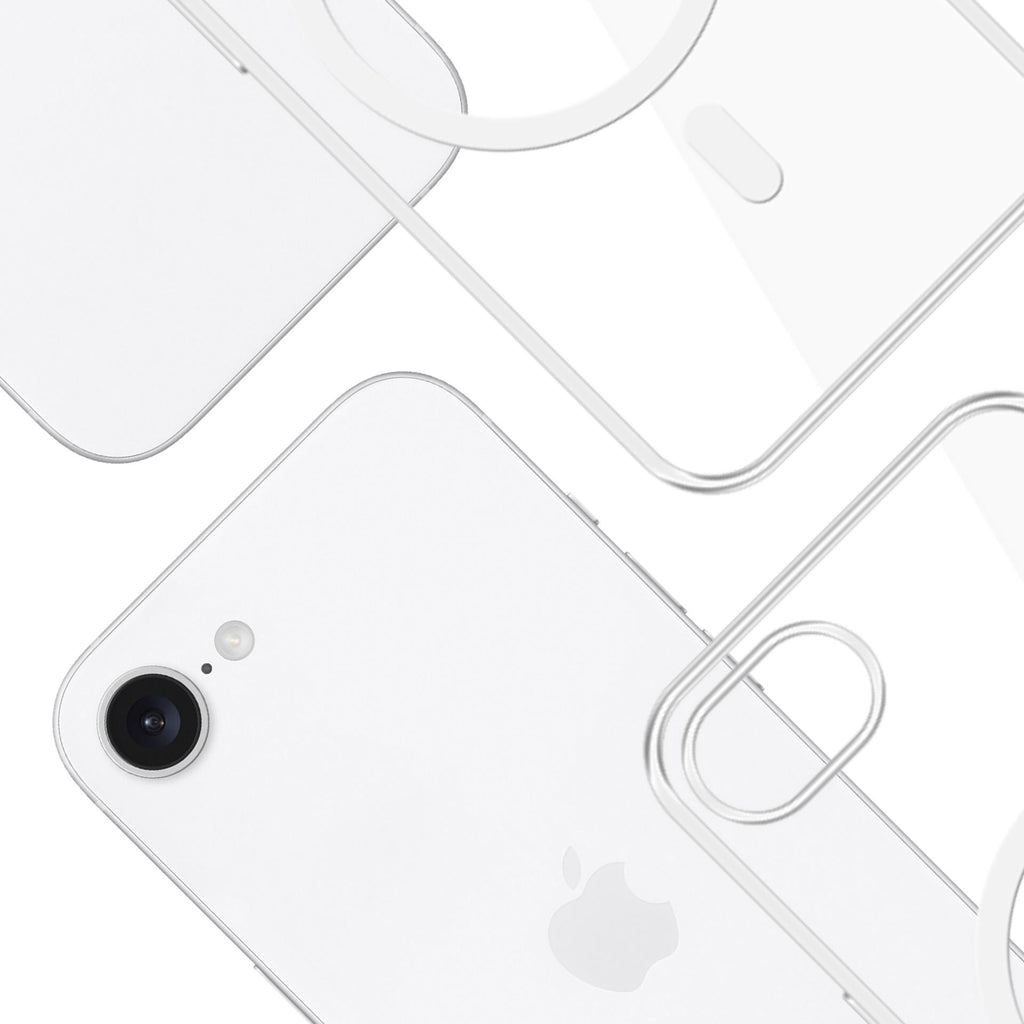 3mk clear magcase skirtas apple iPhone 16E - transparent