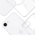 3mk clear magcase skirtas apple iPhone 16E - transparent