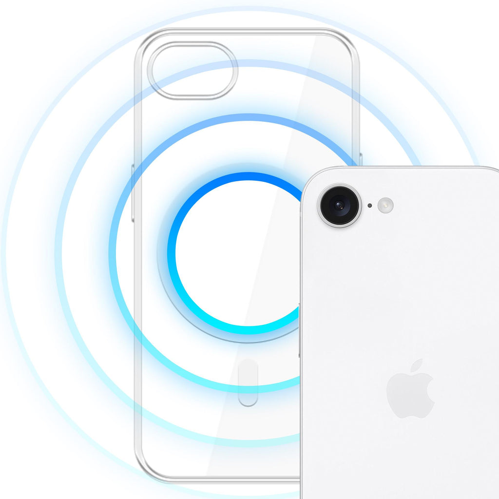 3mk clear magcase skirtas apple iPhone 16E - transparent