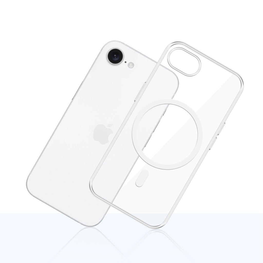 3mk clear magcase skirtas apple iPhone 16E - transparent