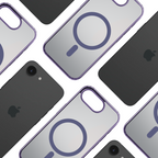 3mk Frosty MagCase, skirtas Apple iPhone 16E – violetinė