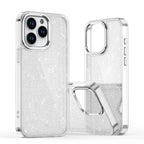 Skaidrus dėklas su blizgučiais iPhone 16e