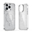 Blizgus MagSafe dėklas Samsung Galaxy S25 Edge – baltas