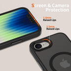 Tech-Protect MagMat MagSafe dėklas iPhone 16e – juodas -- iPhone 16e