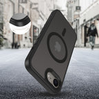 Tech-Protect MagMat MagSafe dėklas iPhone 16e – juodas -- iPhone 16e