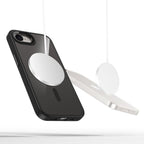 Tech-Protect MagMat MagSafe dėklas iPhone 16e – juodas, skaidrus -- iPhone 16e