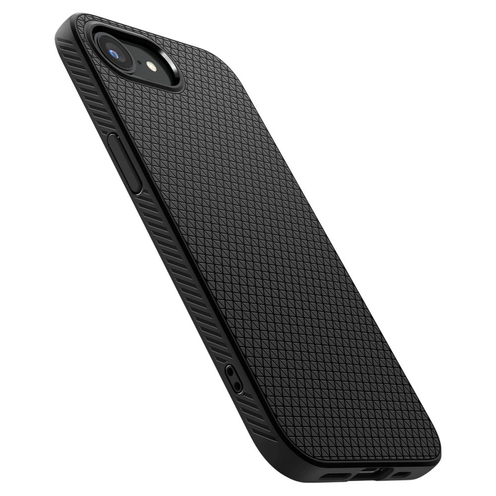 Spigen Liquid Air dėklas iPhone 16e – juodas