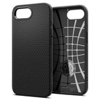 Spigen Liquid Air dėklas iPhone 16e – juodas