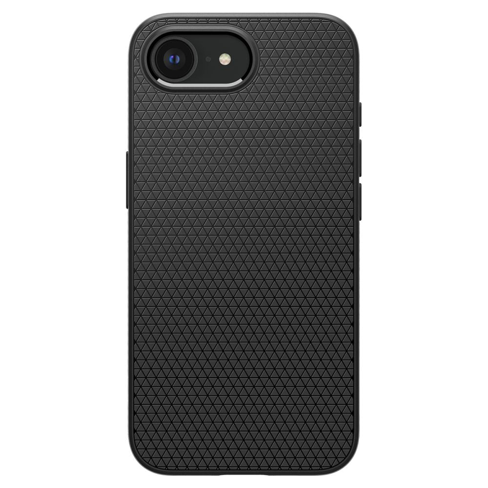 Spigen Liquid Air dėklas iPhone 16e – juodas