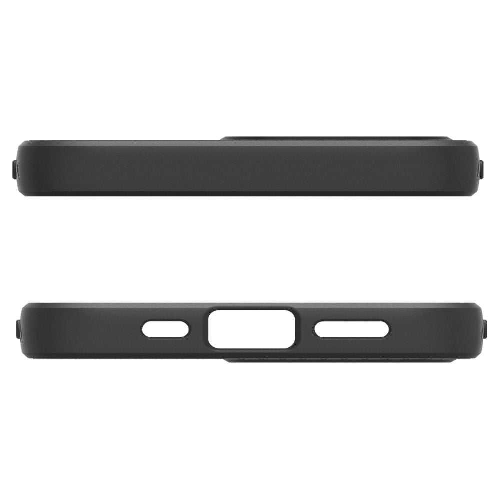 Spigen Liquid Air dėklas iPhone 16e – juodas