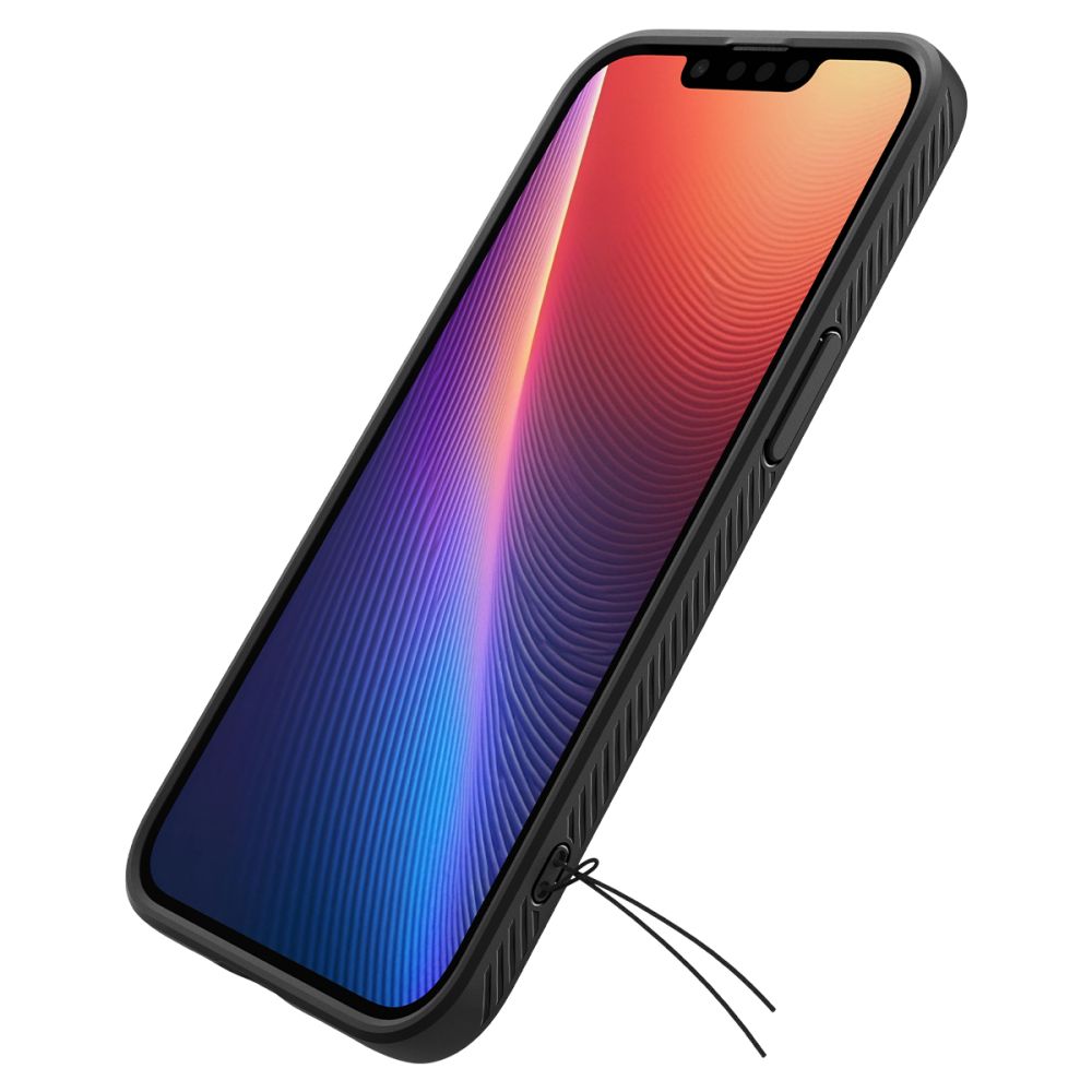 Spigen Liquid Air dėklas iPhone 16e – juodas