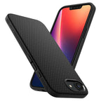 Spigen Liquid Air dėklas iPhone 16e – juodas