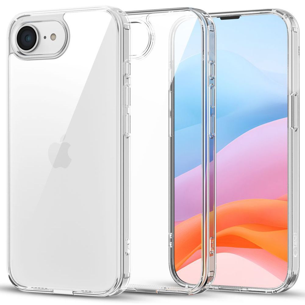 Tech-Protect FlexAir Hybrid dėklas iPhone 16e – skaidrus -- iPhone 16e
