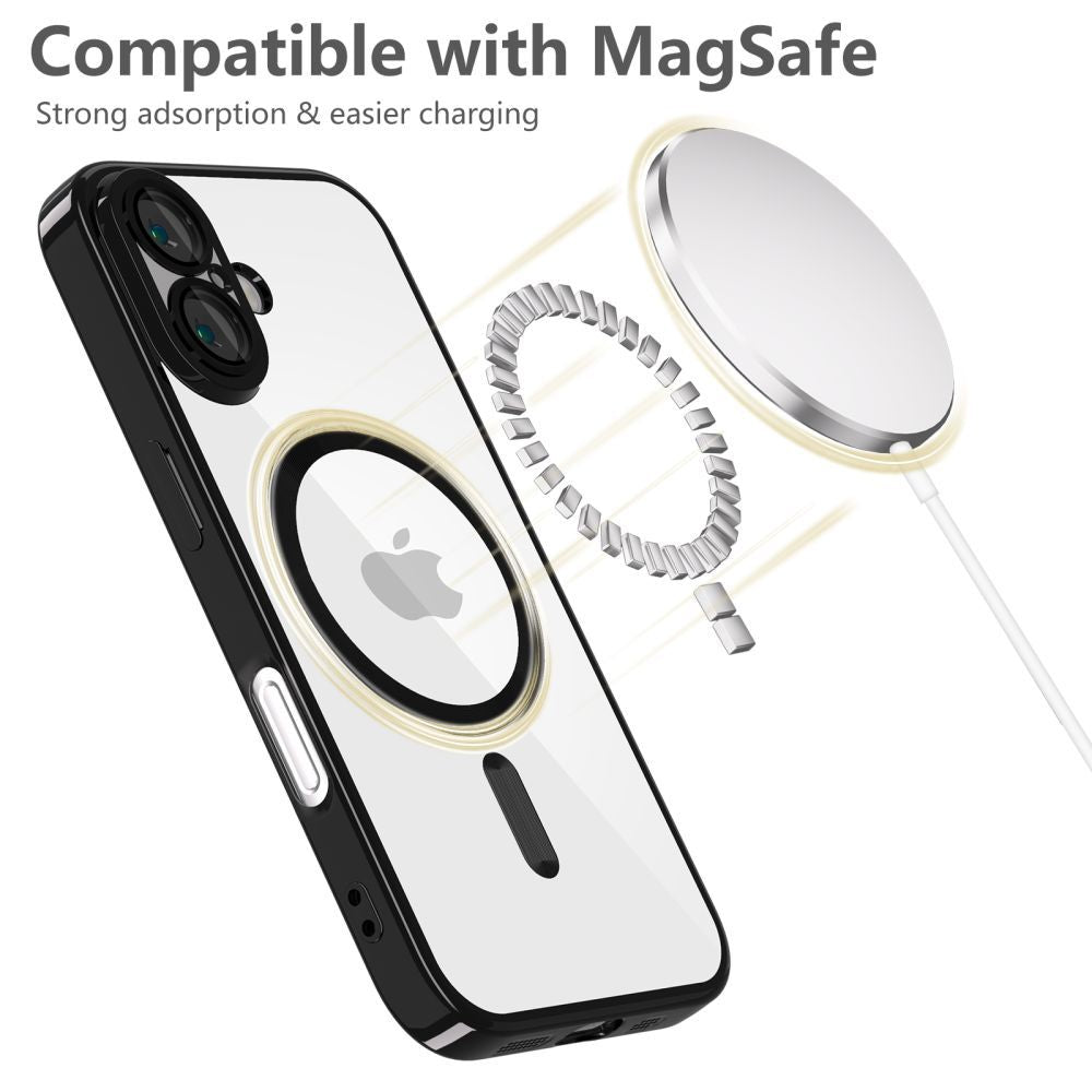 Tech-Protect MagFlex MagSafe dėklas iPhone 16e – skaidrus -- iPhone 16e