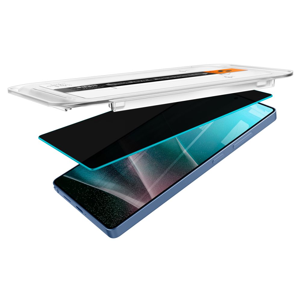 Spigen EZ Fit Privacy stiklas Galaxy S25 Ultra (2 vnt.)