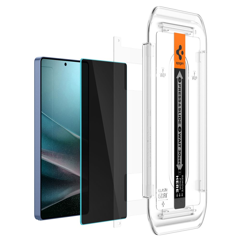 Spigen EZ Fit Privacy stiklas Galaxy S25 Ultra (2 vnt.)