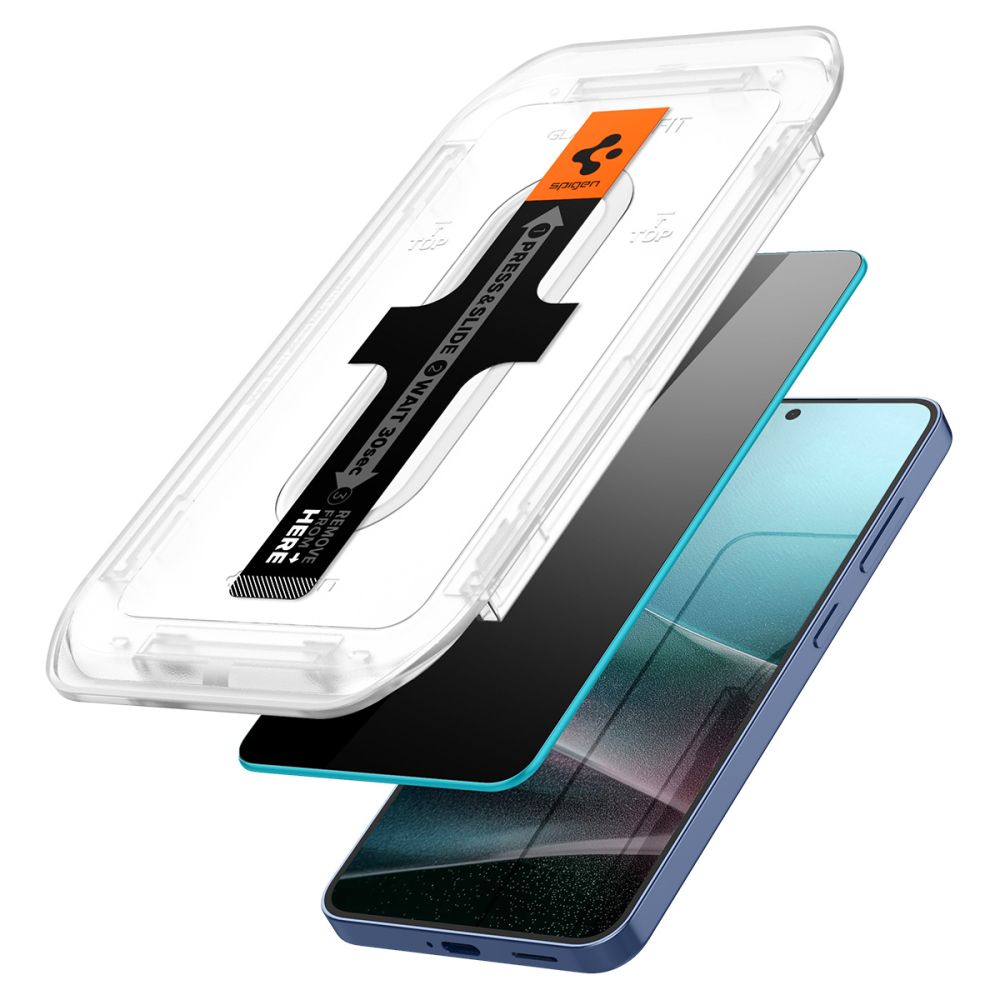 Spigen EZ Fit Privacy stiklas Galaxy S24/S25 (2 vnt.)