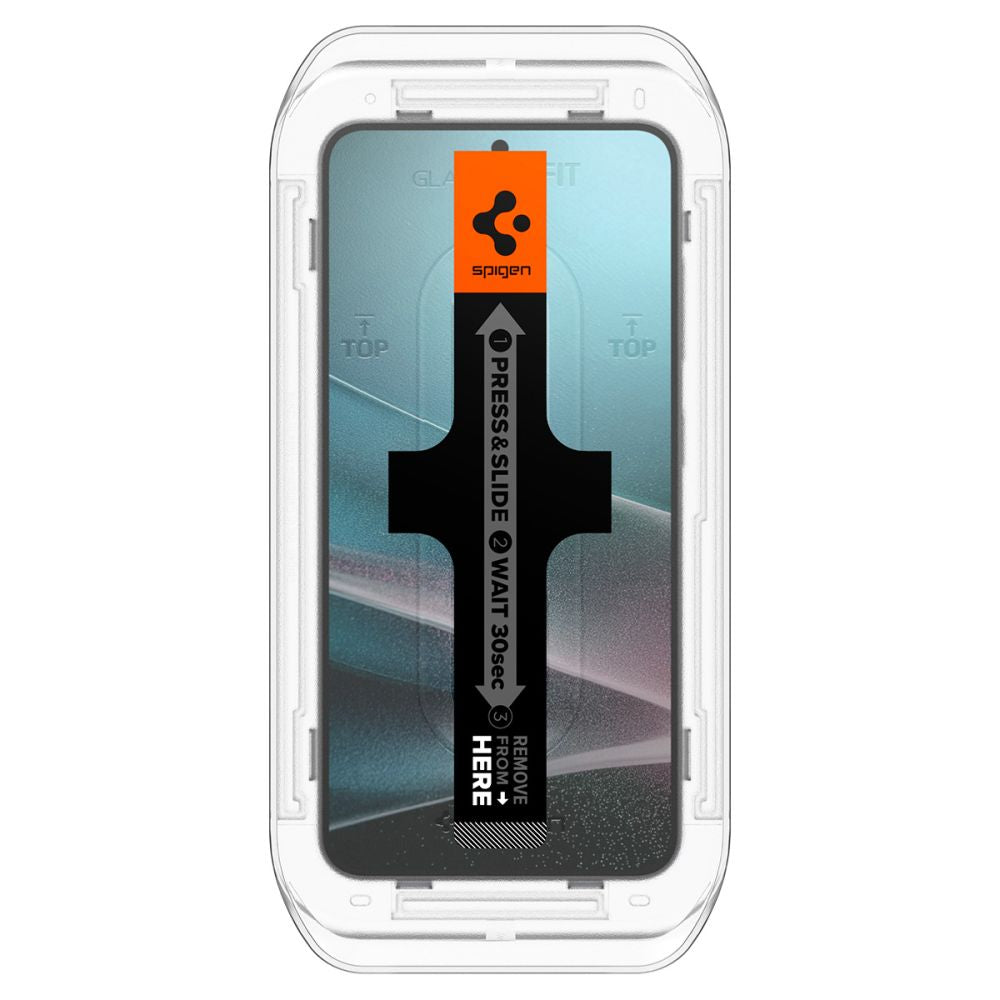 Spigen EZ Fit Privacy stiklas Galaxy S24/S25 (2 vnt.)